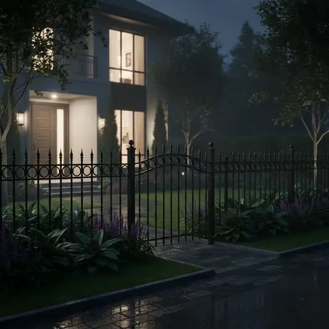 Wrought Iron fence calculator